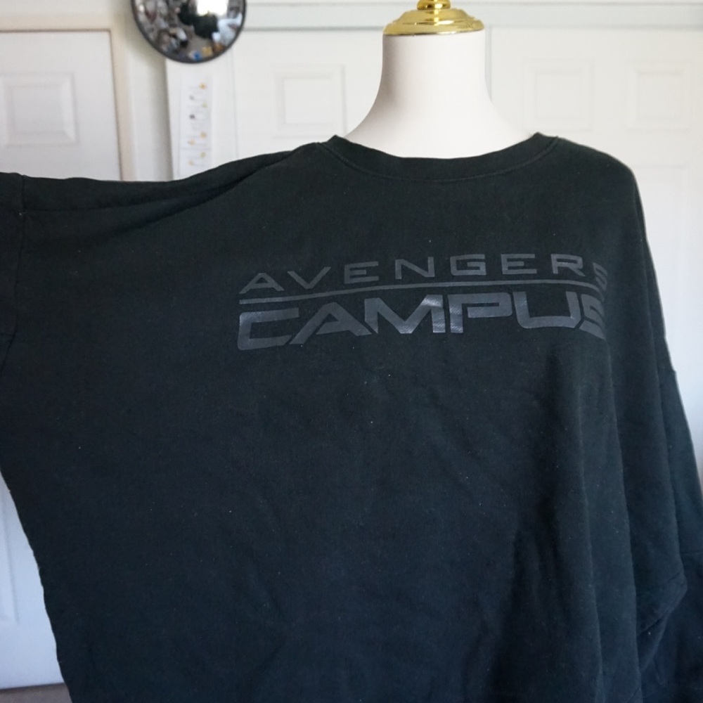 Avengers Campus Black Sweatshirt